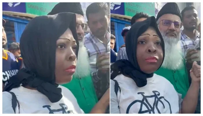نوجوان کی محبت میں آنیوالی امریکی خاتون نے واپس جانے کیلئے شرط بتا دی