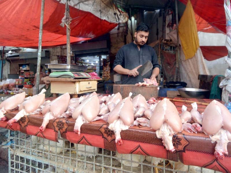 مختلف شہروں میں مرغی کے گوشت کی قیمتوں میں اضافہ
