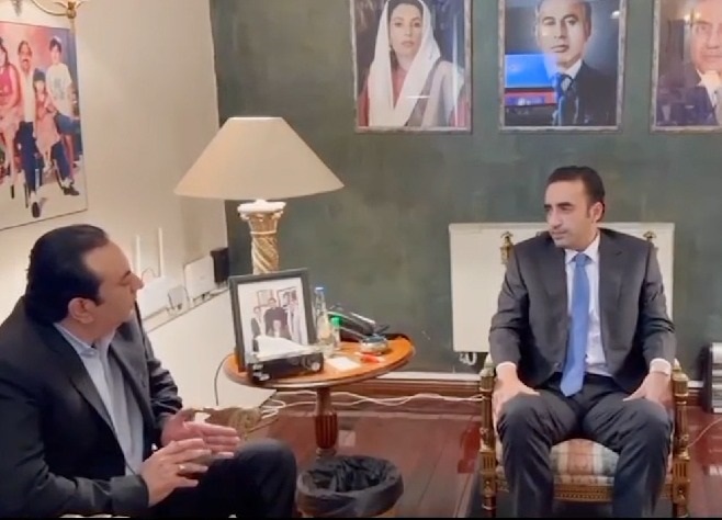 بلاول بھٹو سے صدر ایف پی سی سی آئی عاطف اکرام شیخ کی ملاقات