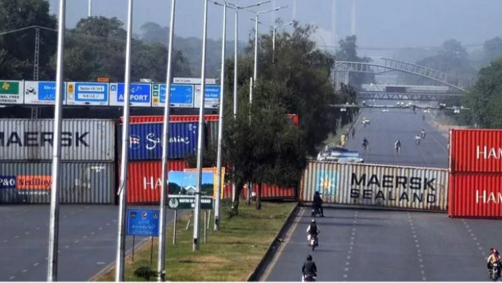 جماعت اسلامی کا غزہ مارچ،اسلام آباد میں سیکورٹی ہاٸ الرٹ