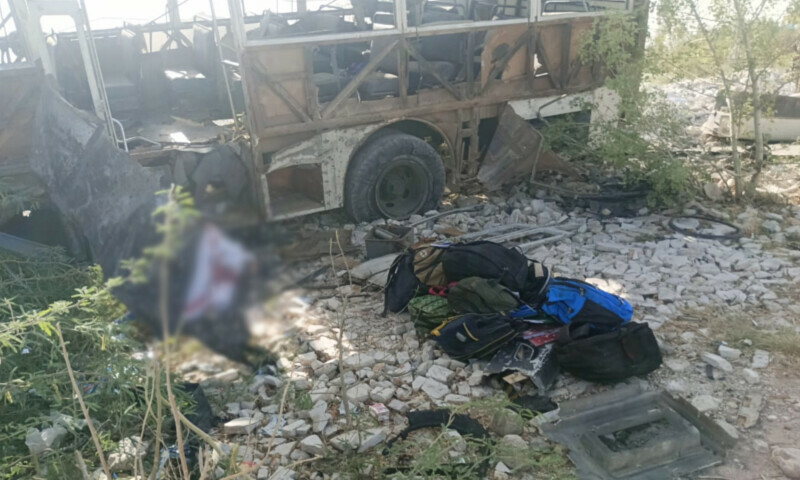 بلوچستان میں اسکول بس پر خودکش حملہ،5جاں بحق،بھارت ملوث