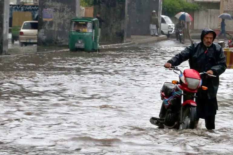 ملک کے مختلف حصوں میں کل سے بارش کا امکان
