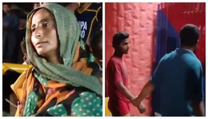 ملیر جیل سے فرار قیدی کی ماں نے بیٹے کو خود واپس جیل پہنچا دیا، ویڈیو وائرل