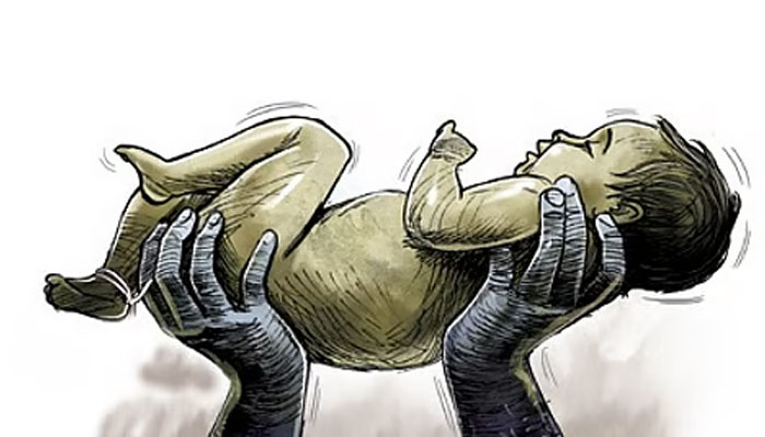لڑکی نے چلتی بس میں  بچے کو جنم دے کر نیچے پھینک دیا