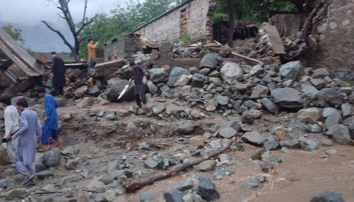 پختونخوا،  سیلابی ریلوں سے تباہی،80 سے زائد افراد جاں بحق