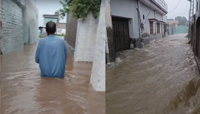 پنجاب اور پختونخوا میں  مختلف مقامات پر سیلاب کا خطرہ