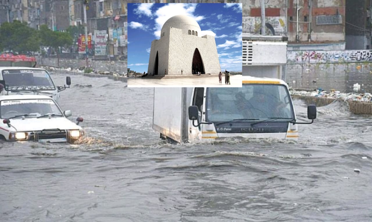 کراچی میں شدید موسلا دھار بارش کی پیشگوئی، اربن فلڈنگ کا خطرہ