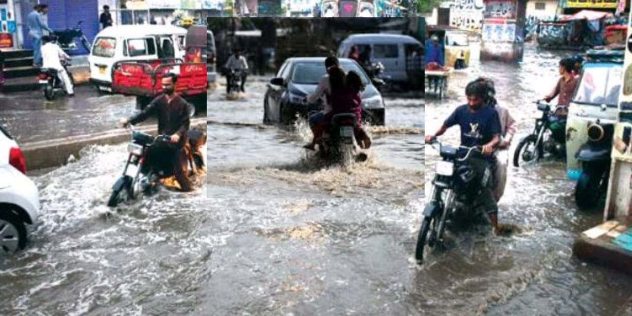 کراچی میں کل شدید موسلا دھار بارش کی پیشگوئی، اربن فلڈنگ کا خدشہ
