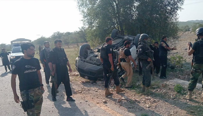 ہنگو میں دو دھماکے: چیک پوسٹ تباہ، 2 پولیس اہلکار شہید