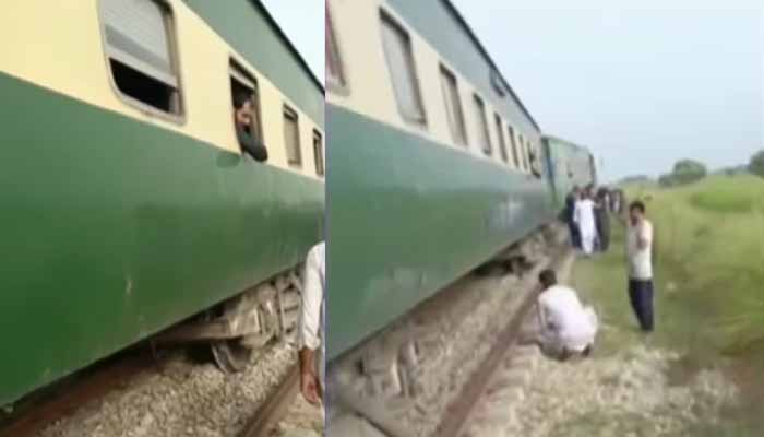 شکاپور: ریلوے ٹریک پر دھماکا ، جعفر ایکسپریس کی بوگیاں پٹری سے اتر گئیں، 4 مسافر زخمی