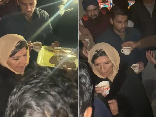 عمران خان کی بہنوں کے دھرنے میں پولیس  کی ’’چائے ڈپلومیسی‘‘