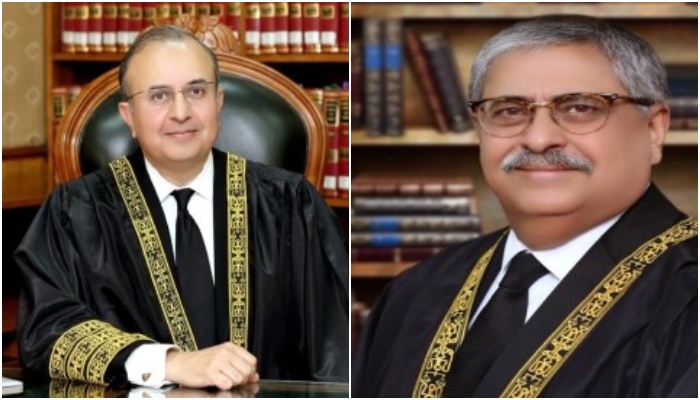 سپریم کورٹ کے جج جسٹس منصور علی شاہ اور جسٹس اطہر من اللہ نے استعفیٰ دے دیا