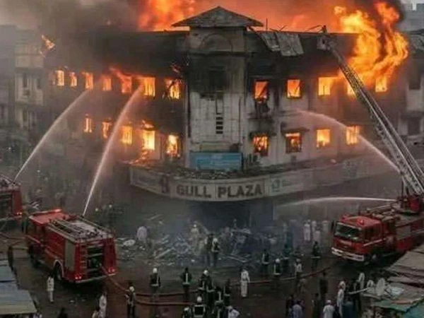 فلاور شاپ میں لگی آگ تیزی سے پھیلی، سانحہ گل پلازہ کی حتحقیقاتی رپورٹ