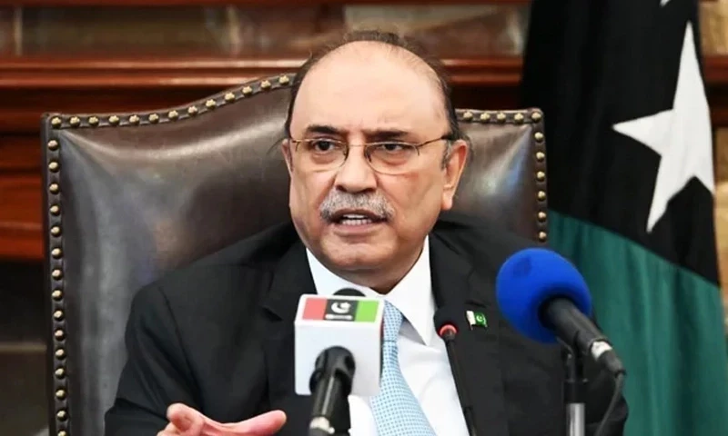 تیمور ویپن سسٹم کے کامیاب تجربے پر صدرِ مملکت  کا پاک فضائیہ کوخراجِ تحسین