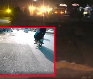 ٹریفک حادثے میں 2 بہنوں کی ہلاکت ، انتظامیہ نے راتوں رات گڑھا بند کرکے سڑک تعمیر کردی