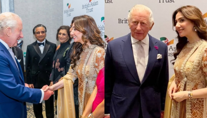ماہرہ خان نے  برطانیہ کے شاہ چارلس سے ملاقات میں کیا گفتگو کی؟
