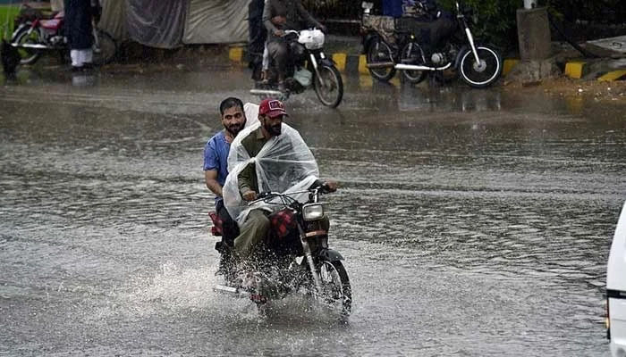 کراچی میں یکم اگست کی شام سے 2 اگست تک بارش کا امکان