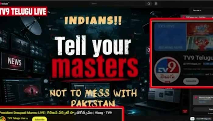 بھارتی نیوز چینلز ہیک، صدر کی تقریر کے دوران پاکستانی قومی ترانہ نشر