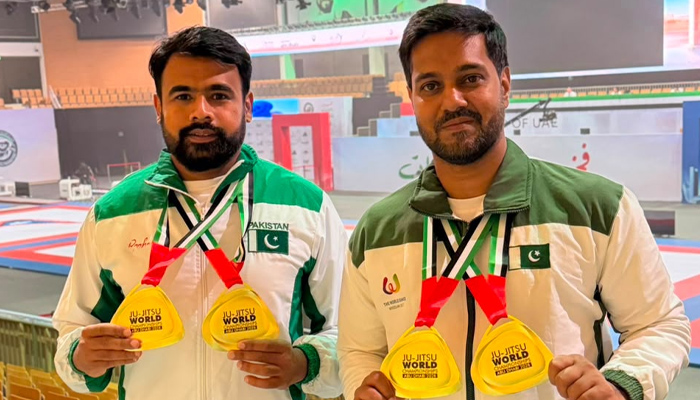 ابوظبی ورلڈ جوجِٹسو چیمپئن شپ میں پاکستان نے 2 گولڈ میڈل جیت لیے